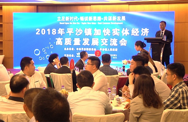 2018平沙实体经济高质量发展企业家座谈会